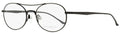 Donna Karan Oval Eyeglasses DO1001 001 Black 51mm 1001 Black