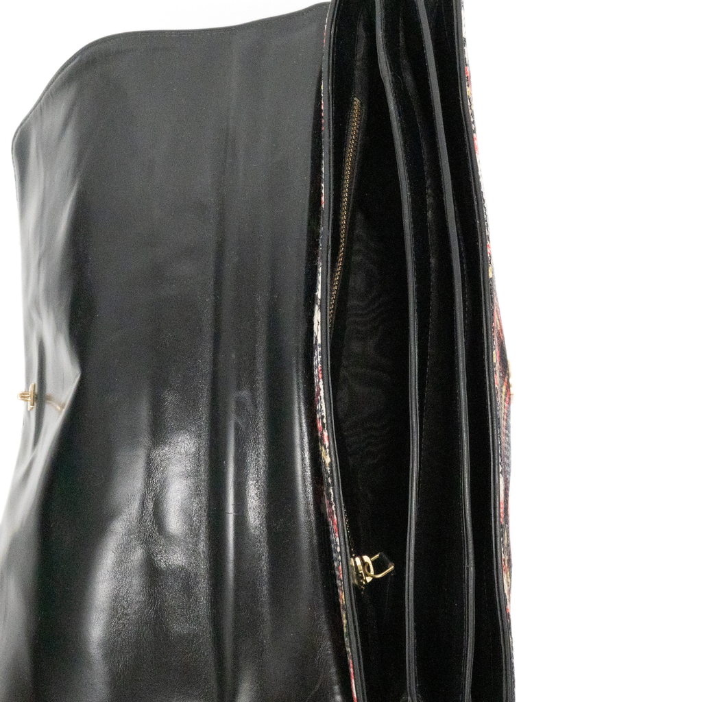 Dries Van Noten Plaid Crossbody Bag