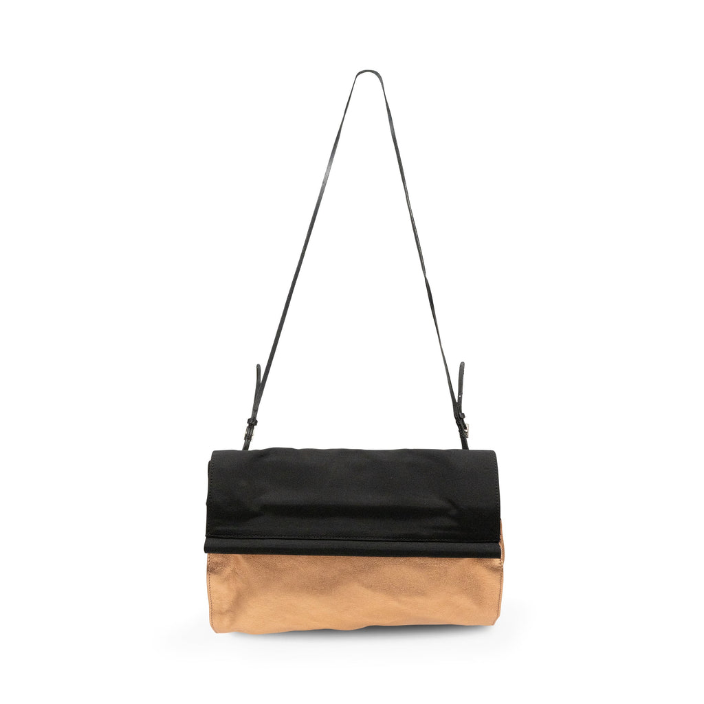 Dries Van Noten Metallic Clutch