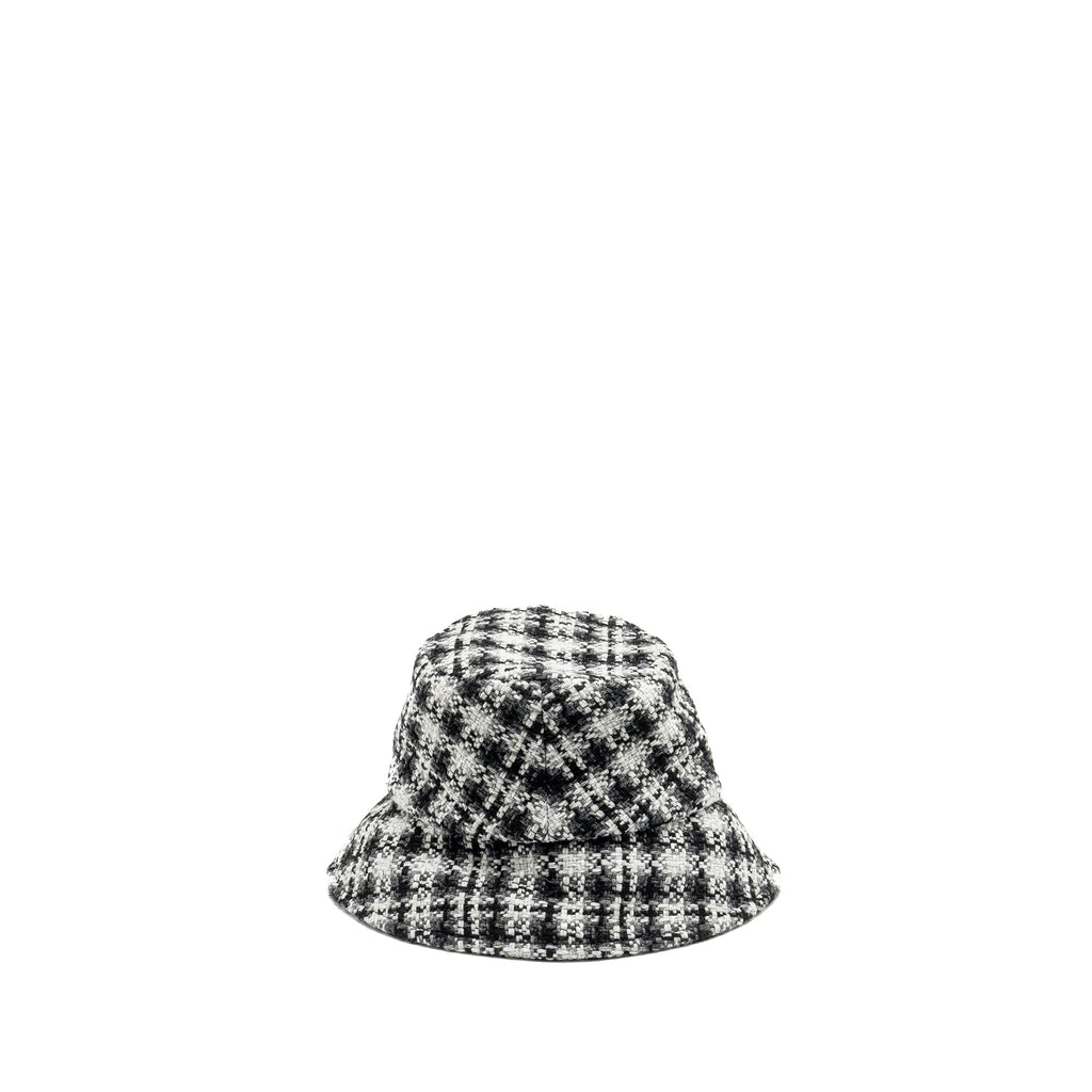 Chanel Size M Bucket Hat Tweed Multicoloured