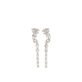 Chanel CC logo Crystal Drop Earrings