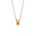Chanel Large Model Perfume Bottle Necklace Crystal/Pearl/Gold Tone