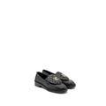 Chanel Size 36.5 CC Turnlock Loafer Quilted Leather Black L