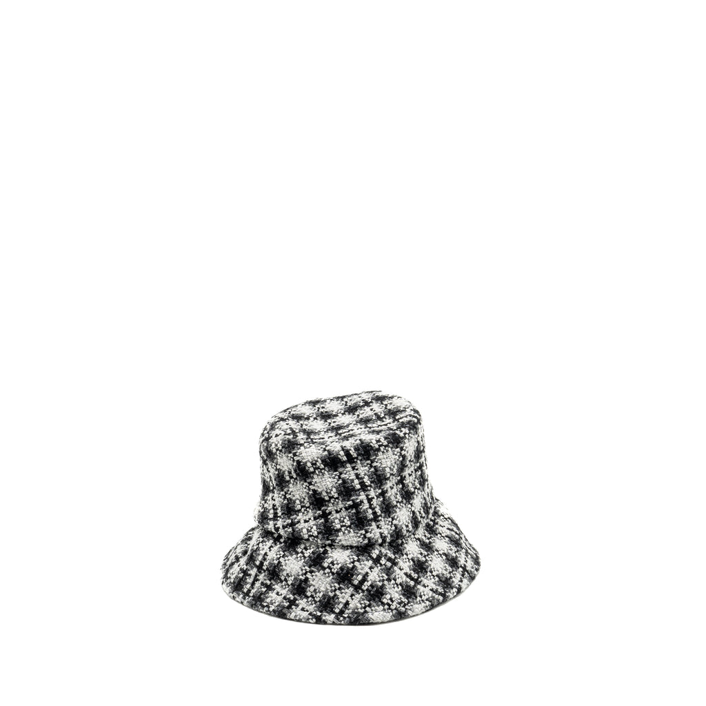 Chanel Size M Bucket Hat Tweed Multicoloured