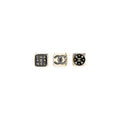 Chanel 3 Pins Square Brooch L