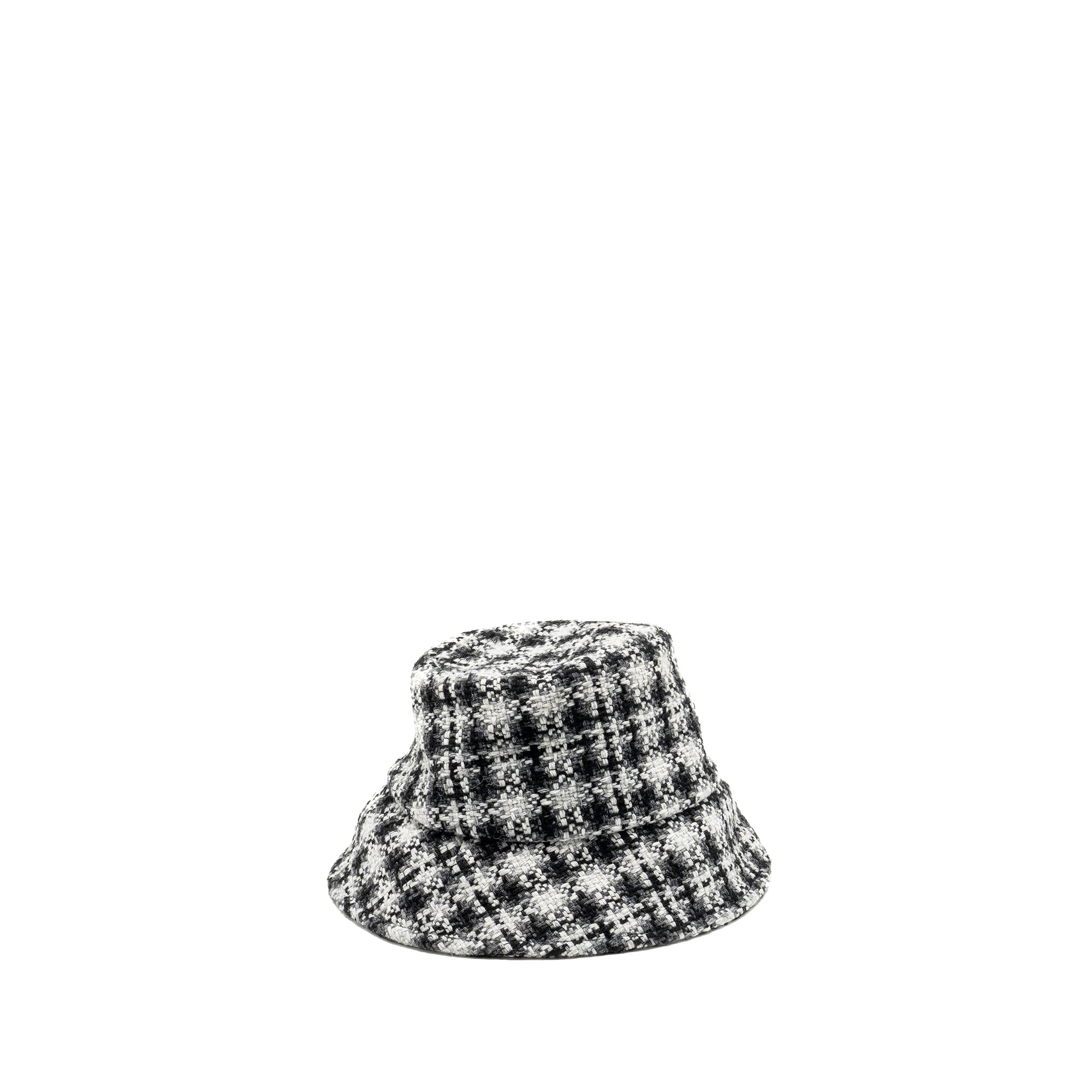 Chanel Size M Bucket Hat Tweed Multicoloured