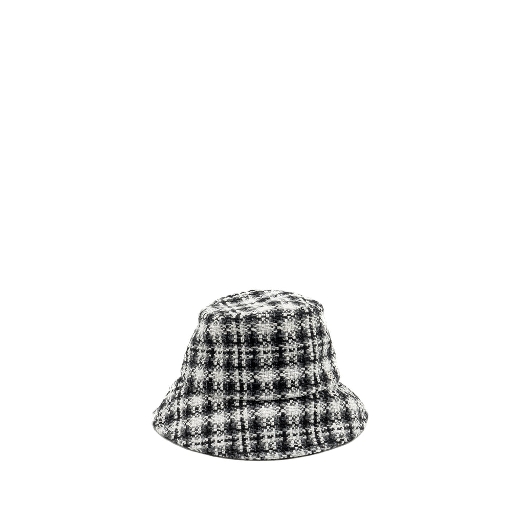 Chanel Size M Bucket Hat Tweed Multicoloured