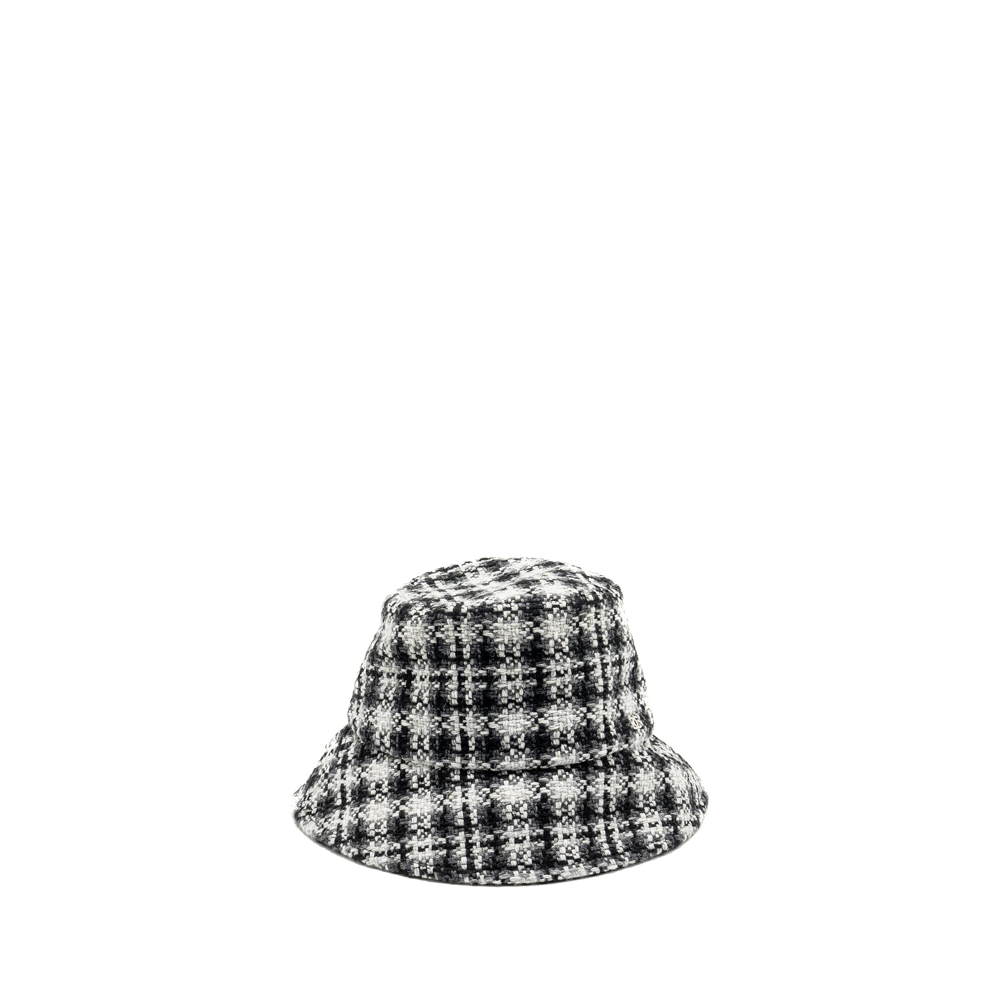 Chanel Size M Bucket Hat Tweed Multicoloured