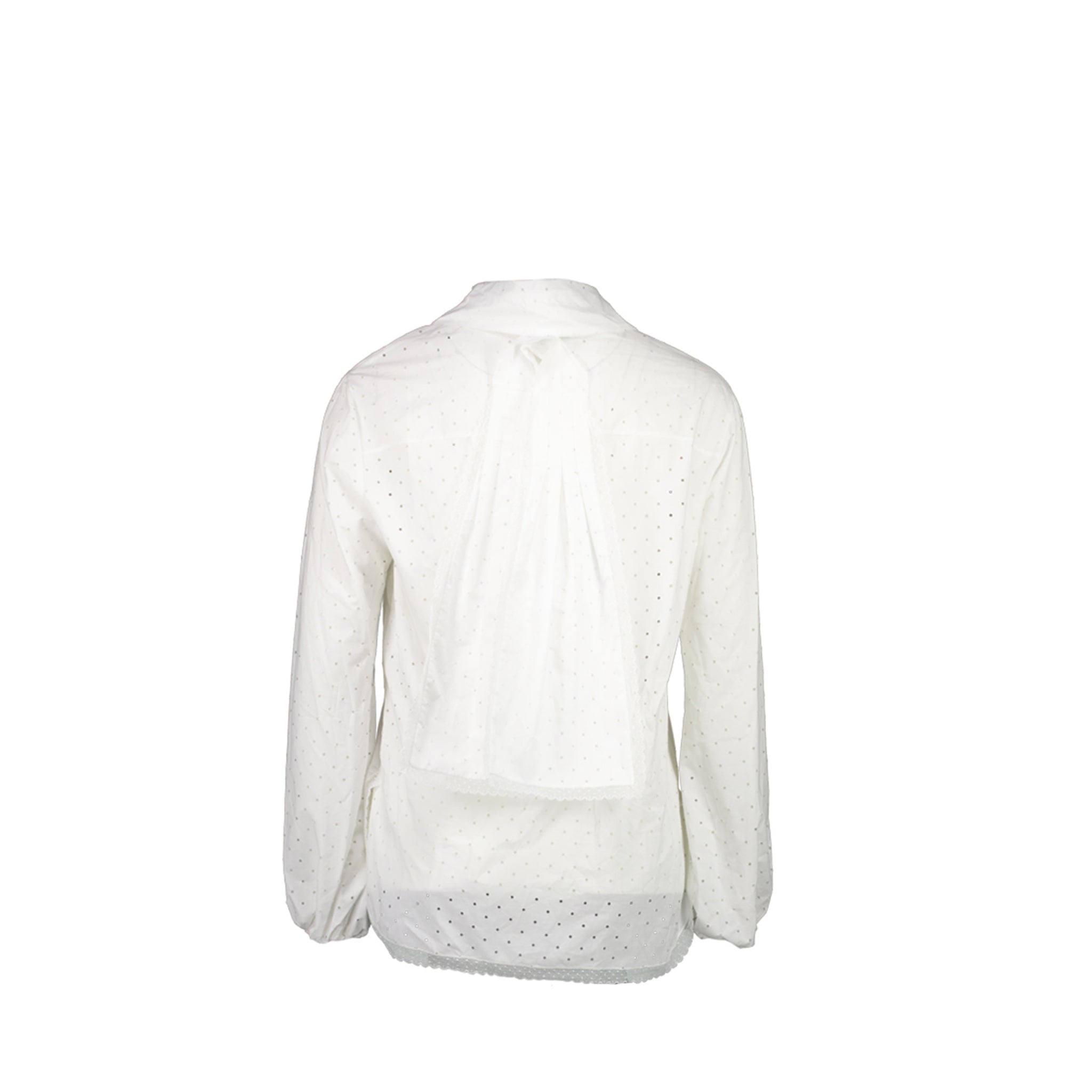 Chanel size 34 23S blouse shirt cotton white