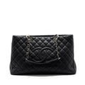Chanel Grand Shopping Tote XL Caviar Black