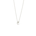 Chanel Coco Crush Necklace Quilted motif 18k white gold, diamonds