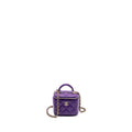 Chanel 22A Mini Vanity Case Lambskin Purple L (Microchip)