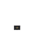 Chanel 19 Cardholder Lambskin Black
