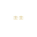 Chanel CC Logo Earrings L