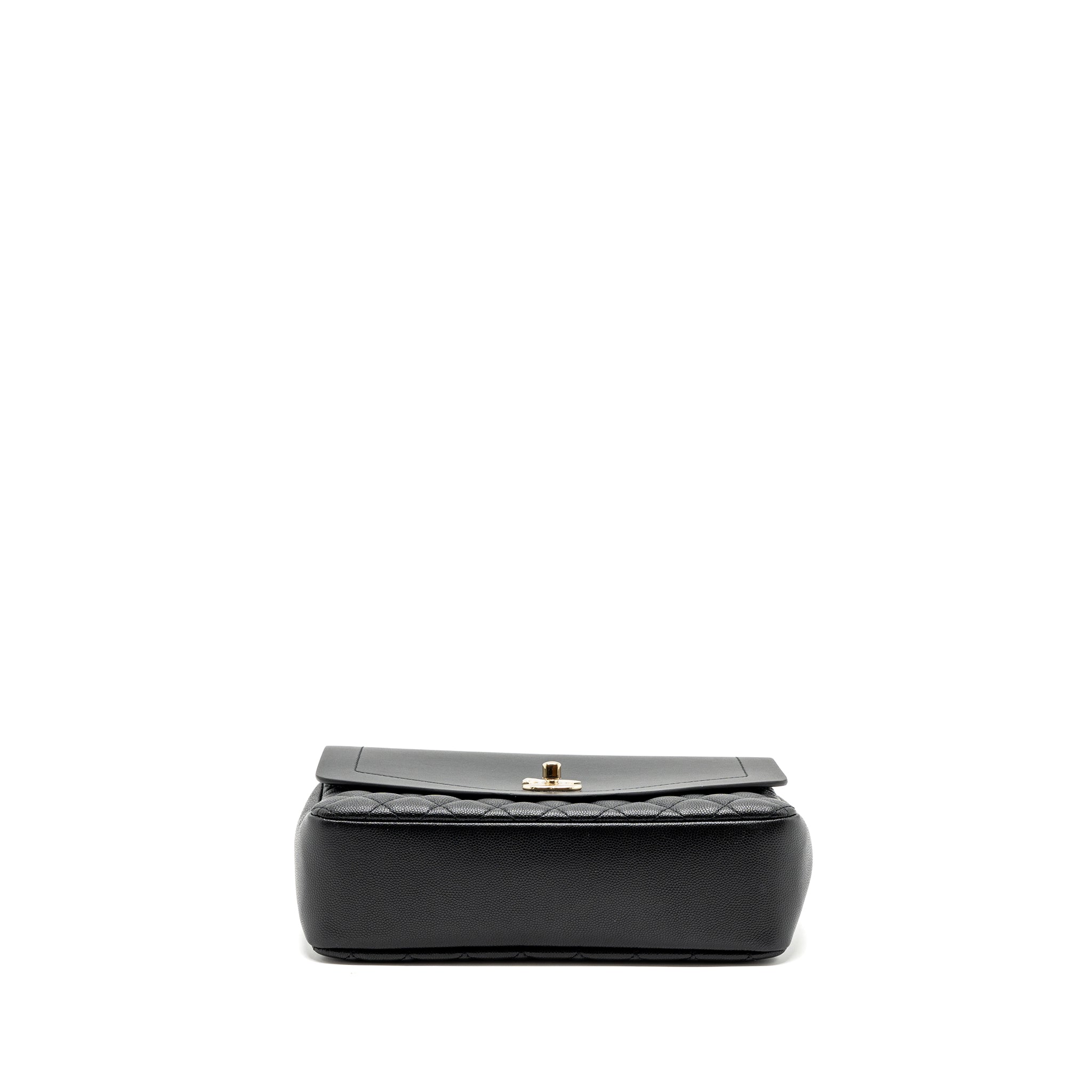 Chanel Envelop Flap Bag Caviar Black L