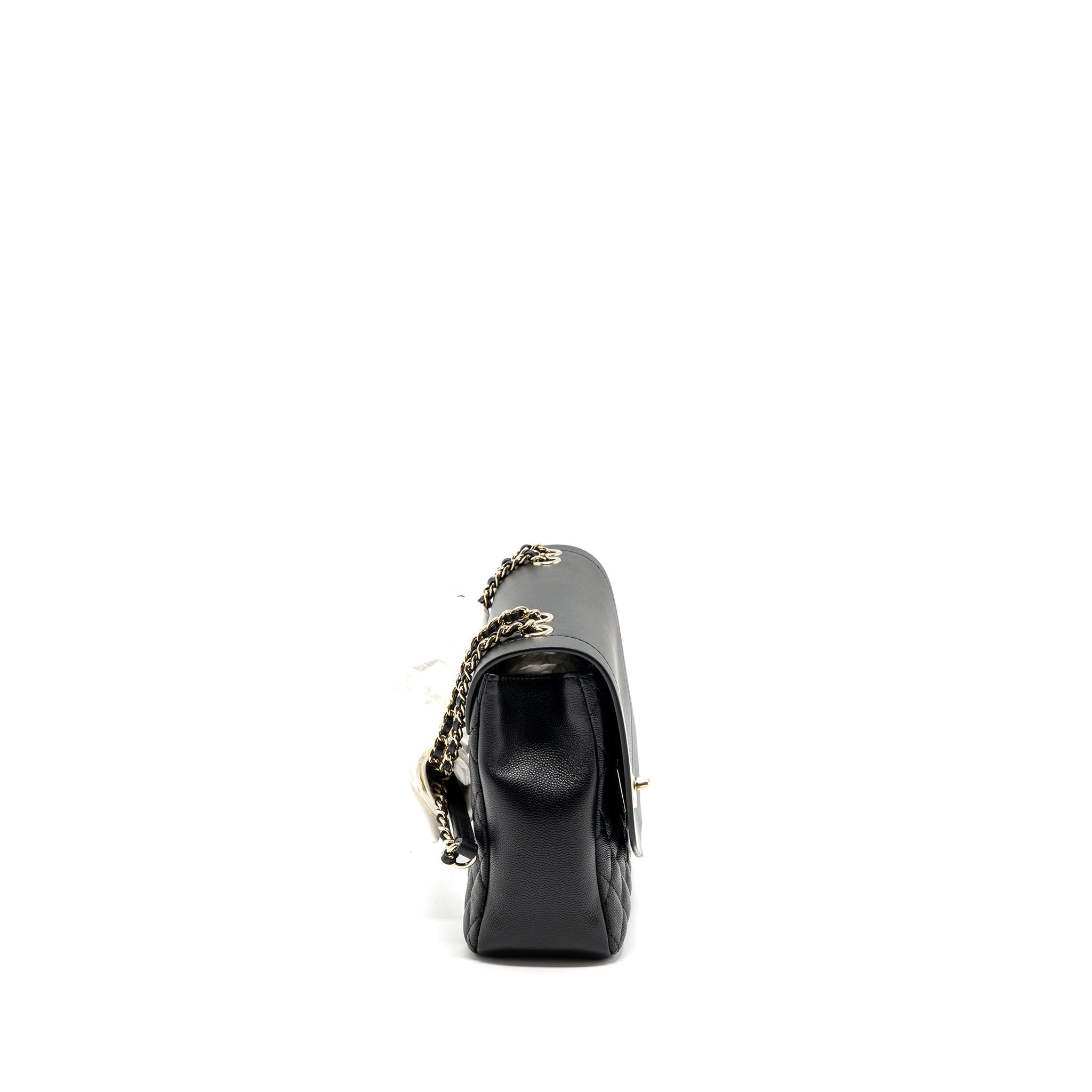 Chanel Envelop Flap Bag Caviar Black L