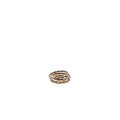 Chanel 3 Leather Chain/cc Logo Bracelet Dark Beige Brush