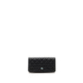 Chanel Classic CC Long Wallet Caviar Black
