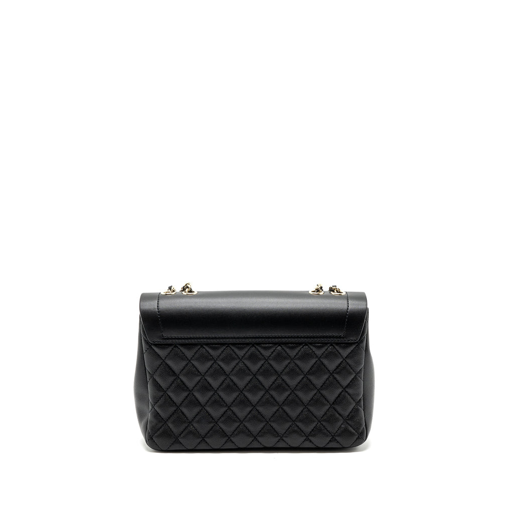 Chanel Envelop Flap Bag Caviar Black L