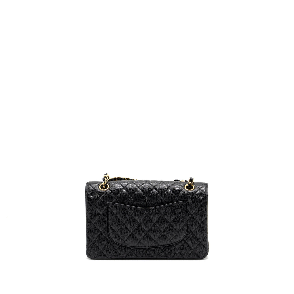 Chanel Medium Classic Double Flap Bag Caviar Black