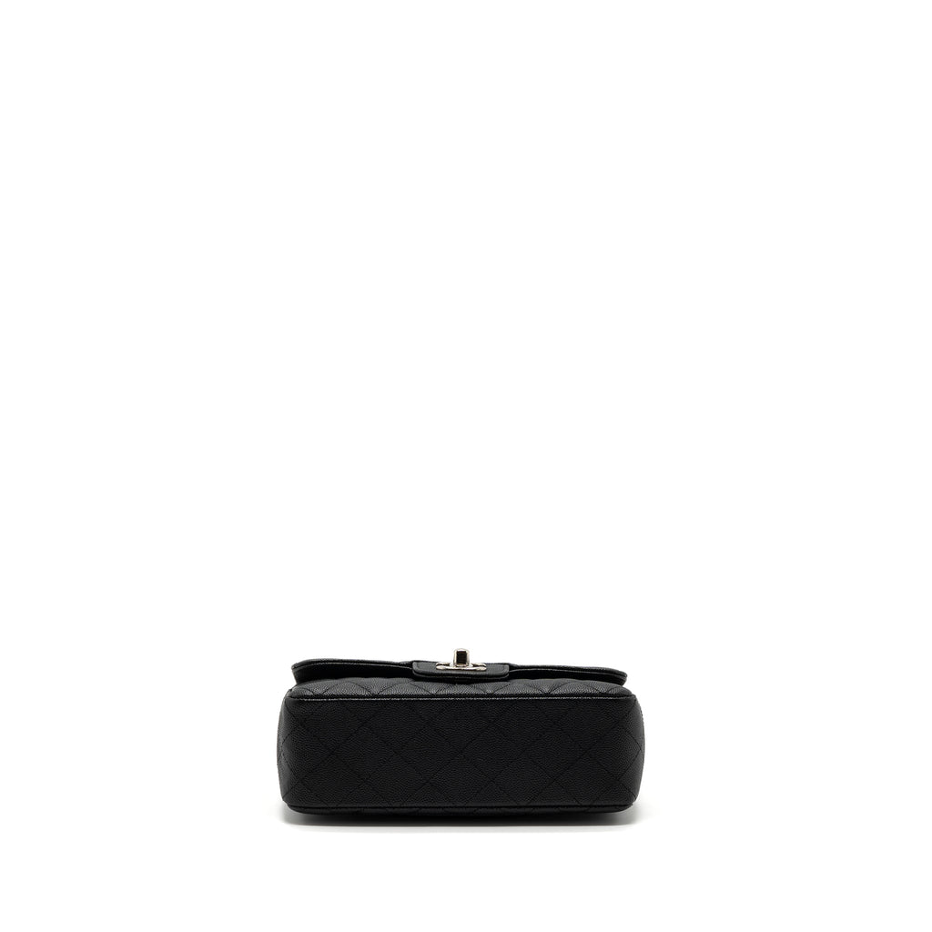 Chanel Classic Mini Rectangular Flap Bag Caviar Black