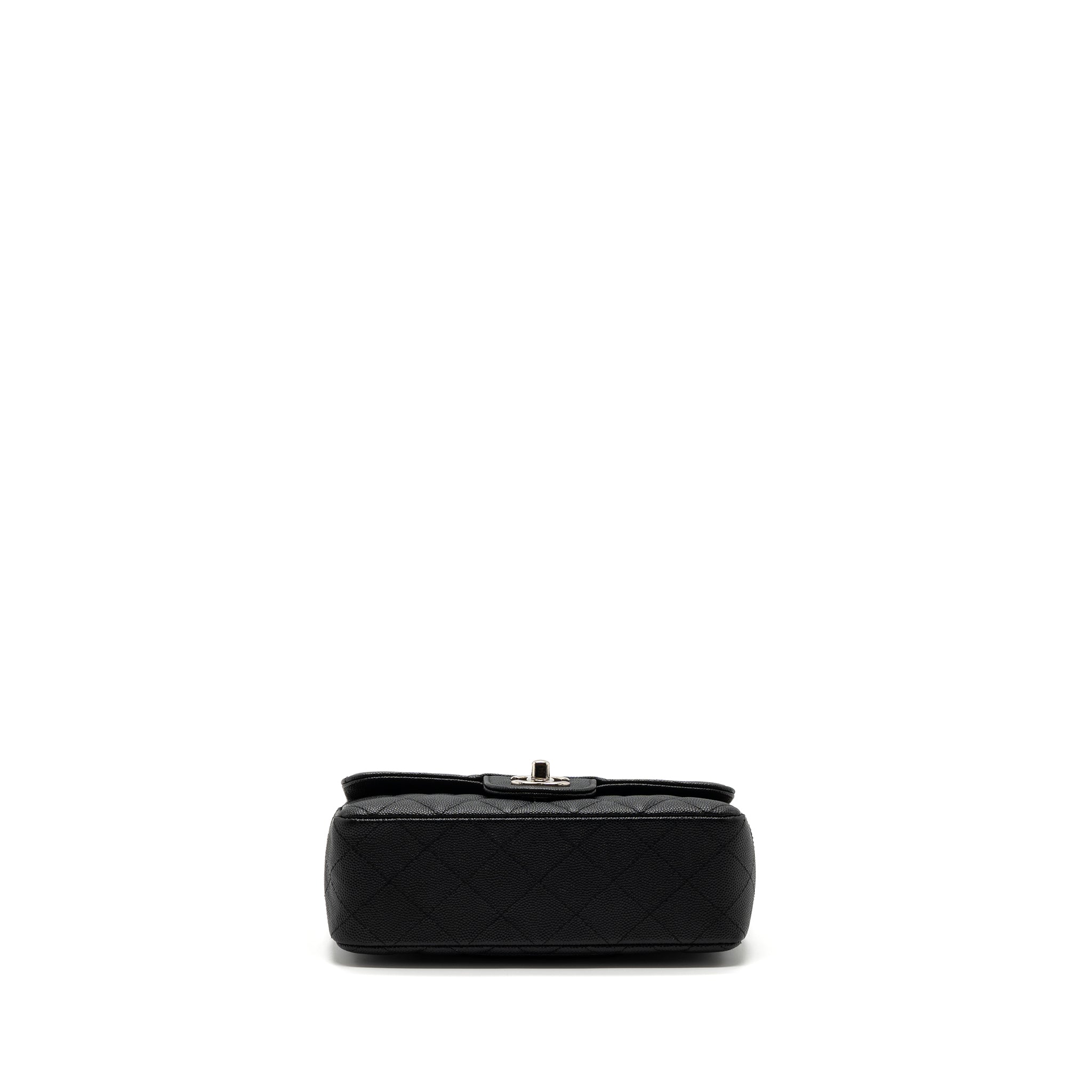 Chanel Classic Mini Rectangular Flap Bag Caviar Black