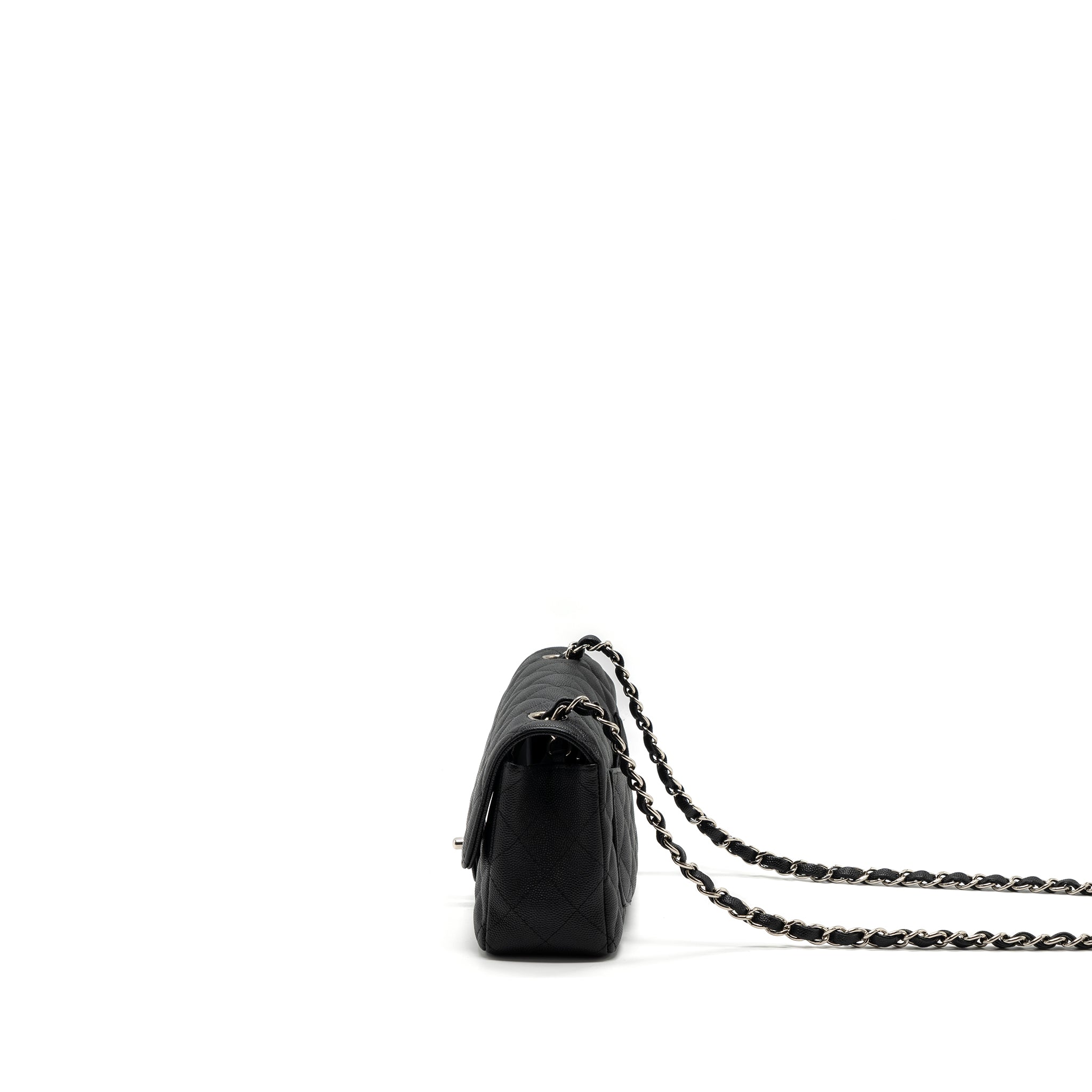 Chanel Classic Mini Rectangular Flap Bag Caviar Black