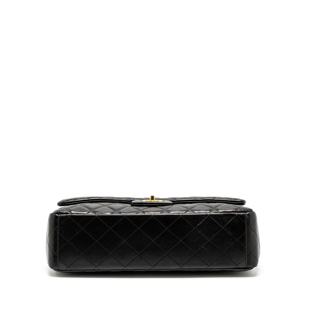 Chanel Maxi Classic Single Flap Bag Lambskin Black