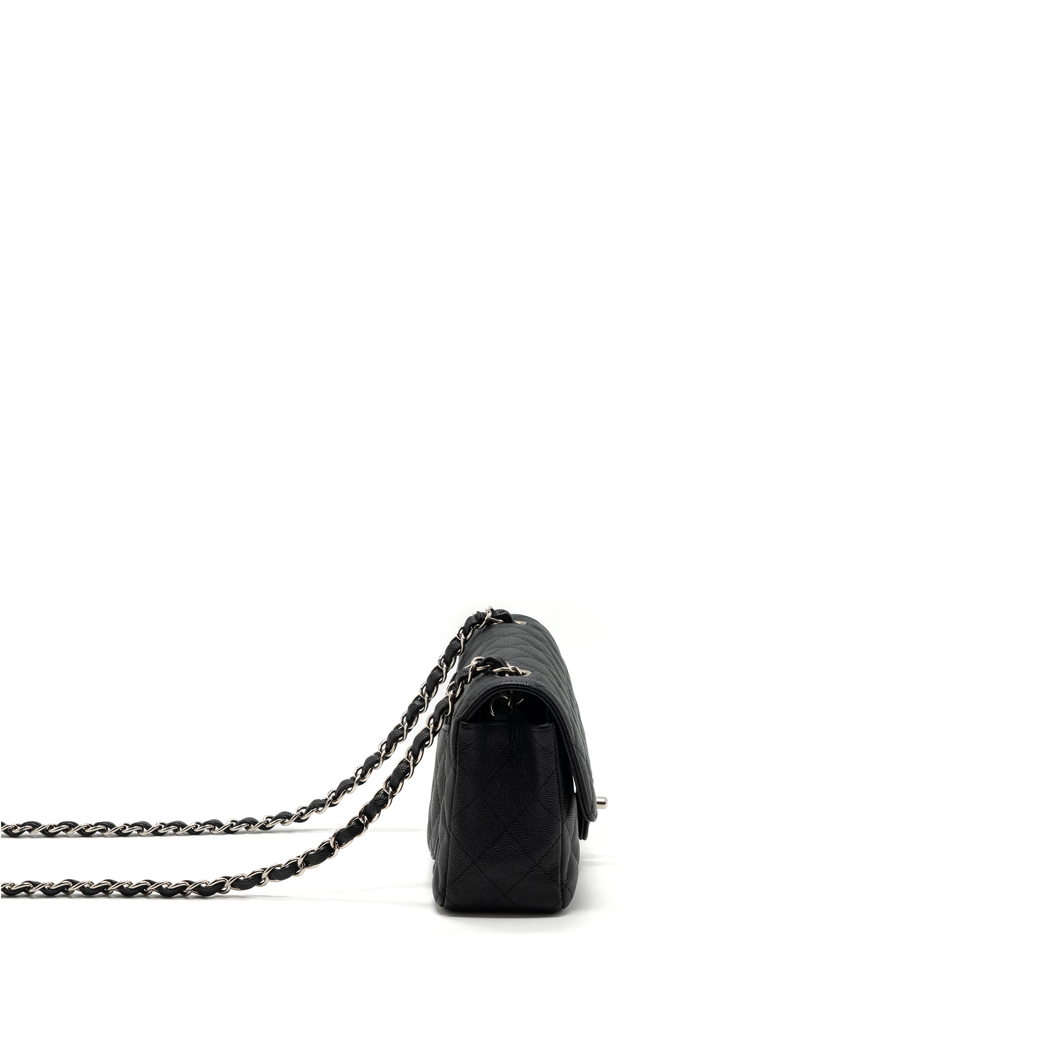 Chanel Classic Mini Rectangular Flap Bag Caviar Black