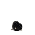 Chanel 22S Heart Bag Lambskin Black L (Microchip)