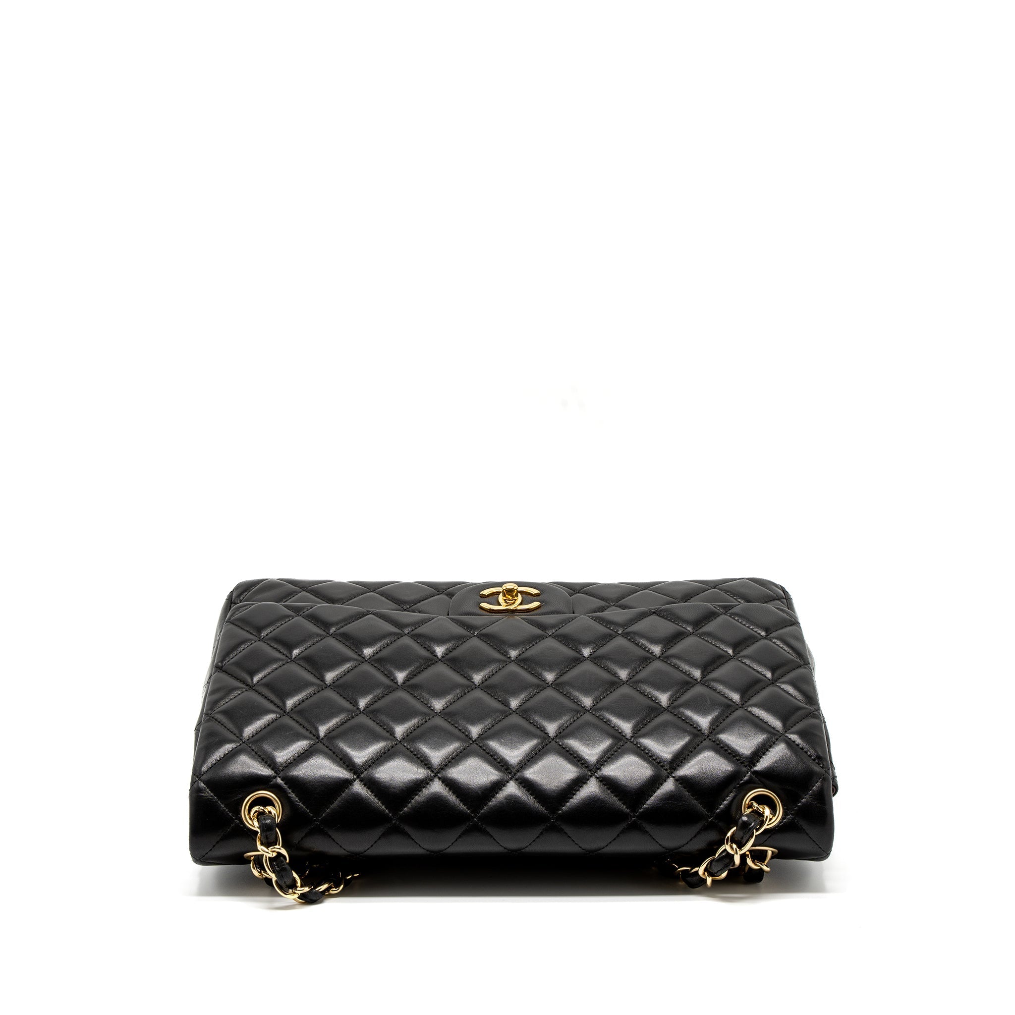 Chanel Maxi Classic Single Flap Bag Lambskin Black