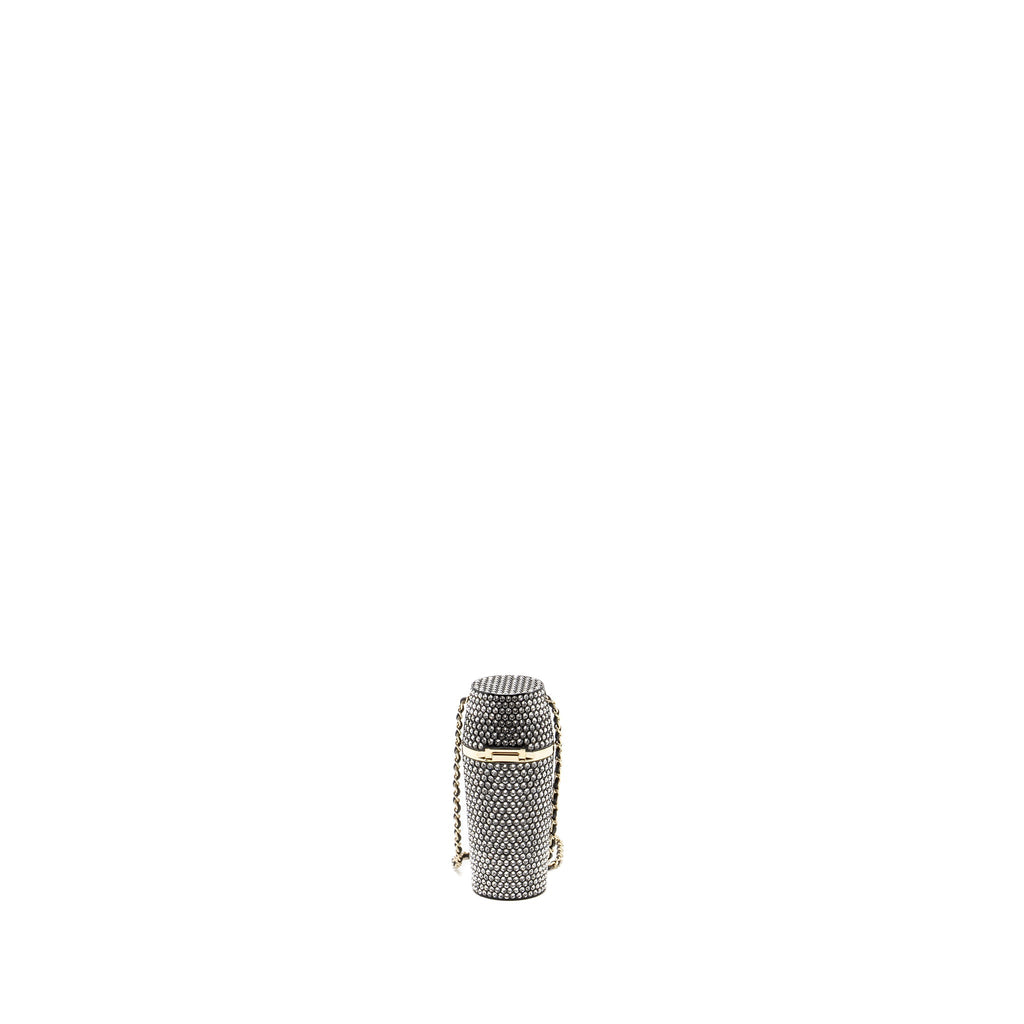 Chanel lipstick case with chain crystal L
