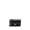 Chanel Small Classic Double Flap Bag Caviar Black  (microchip)