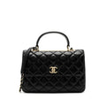 Chanel medium trendy CC lambskin black