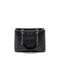 Chanel Grand Shopping Tote bag caviar black