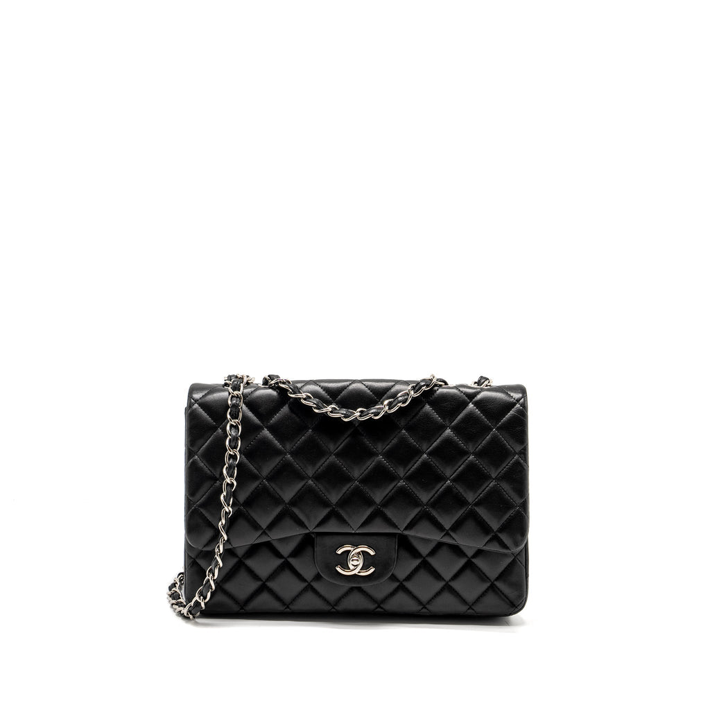 Chanel Classic single Flap Bag Lambskin Black
