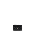 Chanel L zipper card holder caviar black  (microchip )