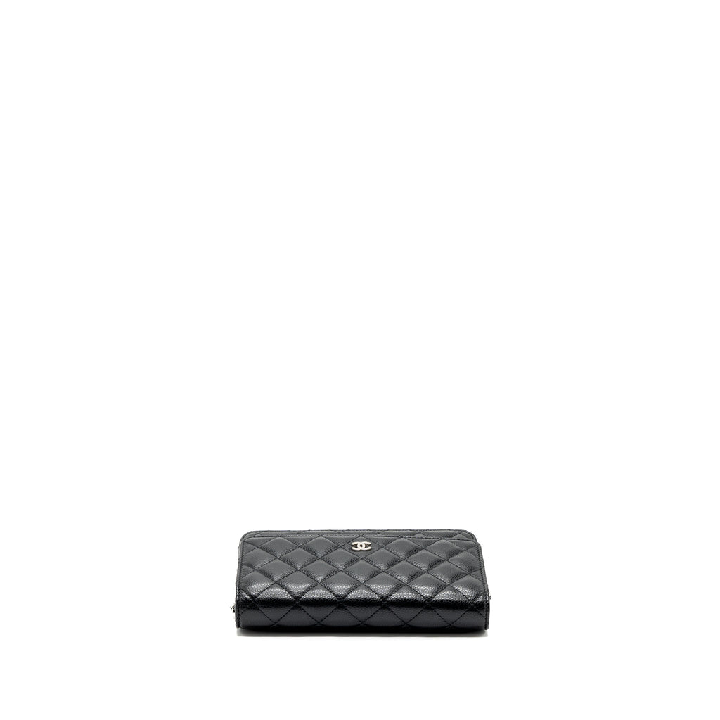 Chanel Classic Wallet On Chain Caviar Black  (microchip)