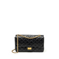 Chanel Maxi 2.55 reissue flap bag aged calfskin Black