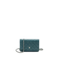 Chanel Classic Wallet on Chain Caviar Dark Green