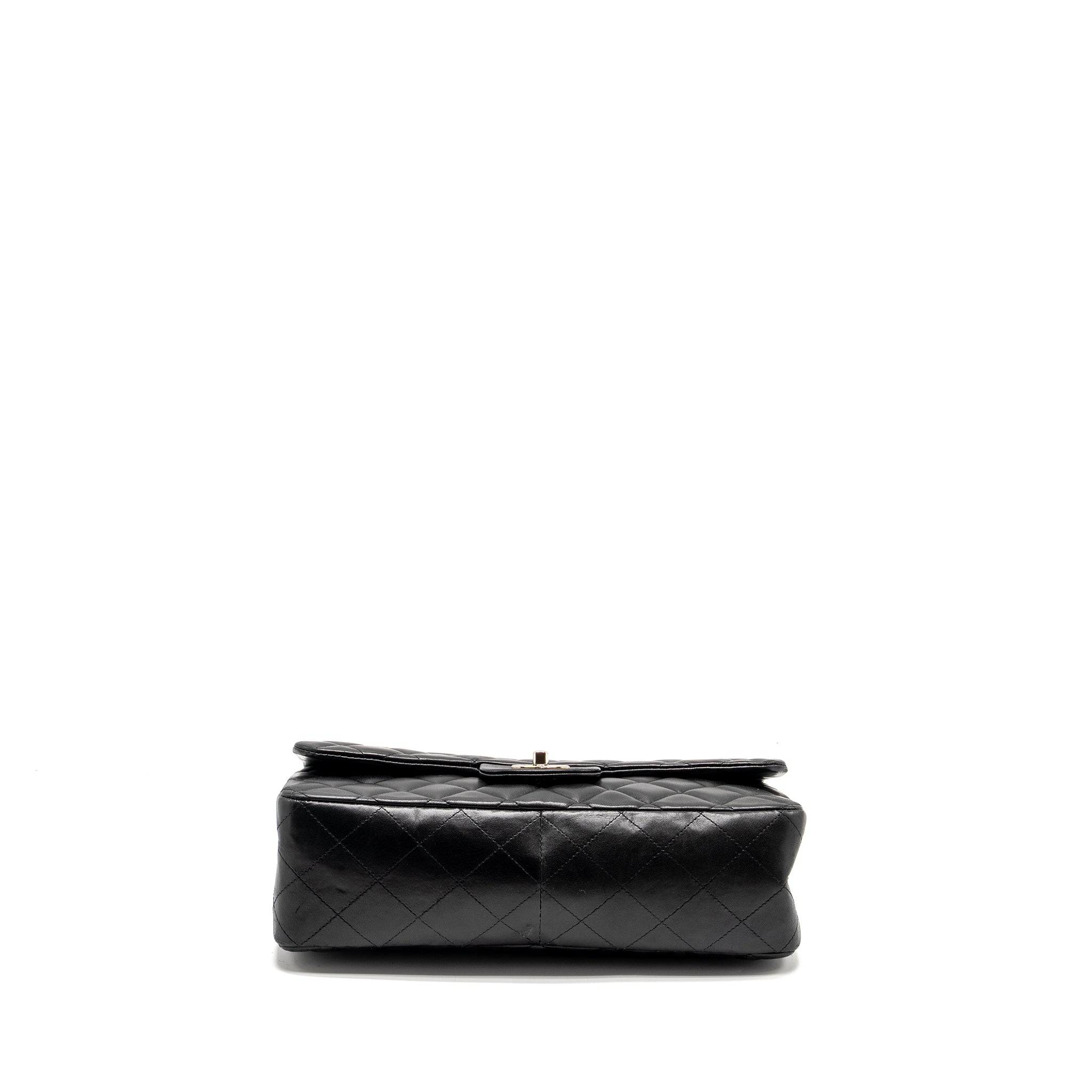 Chanel Classic single Flap Bag Lambskin Black