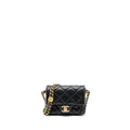 Chanel Mini Twist Your Button Flap Bag Caviar Black (Microchip)