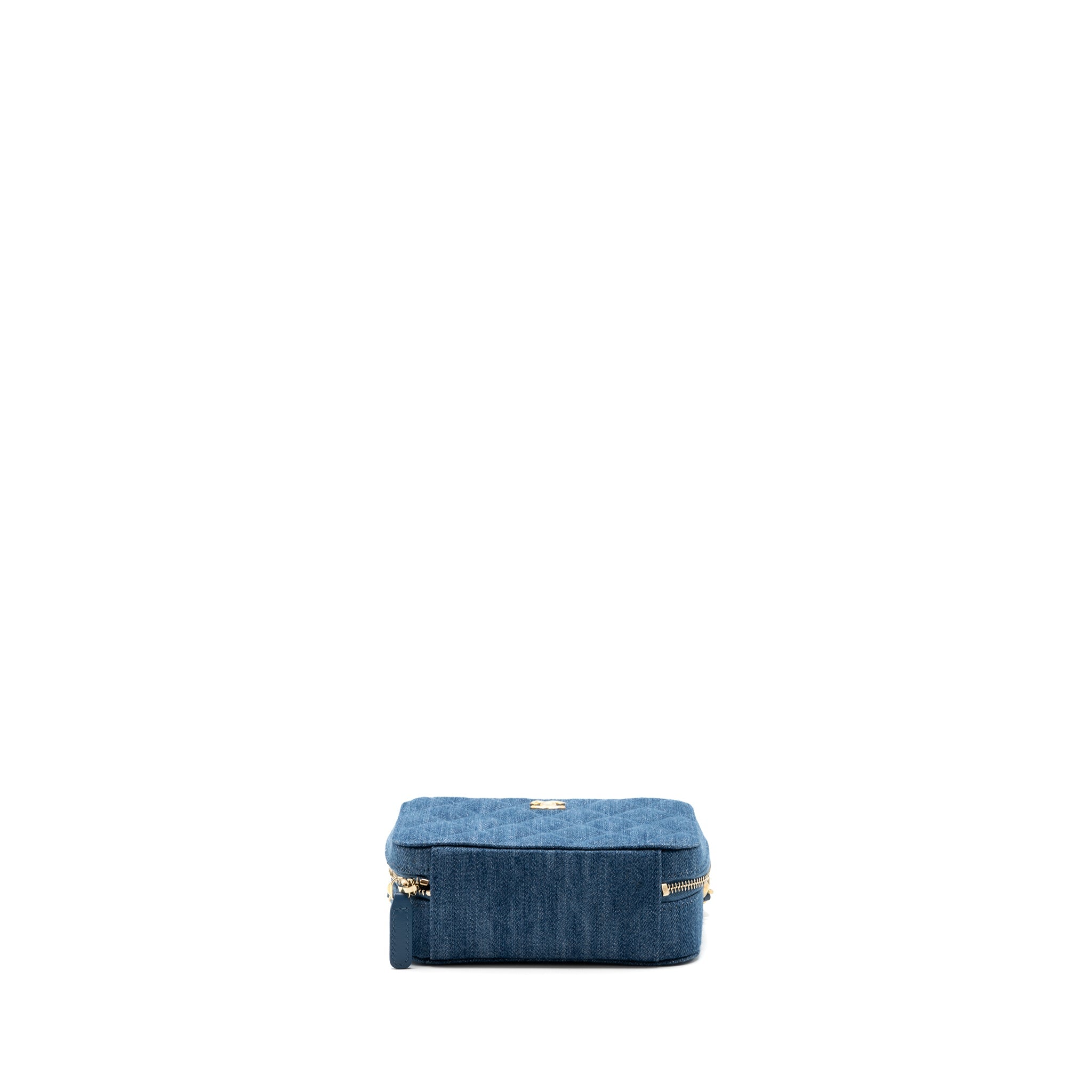 Chanel Pearl Crush Camera Bag Denim Blue