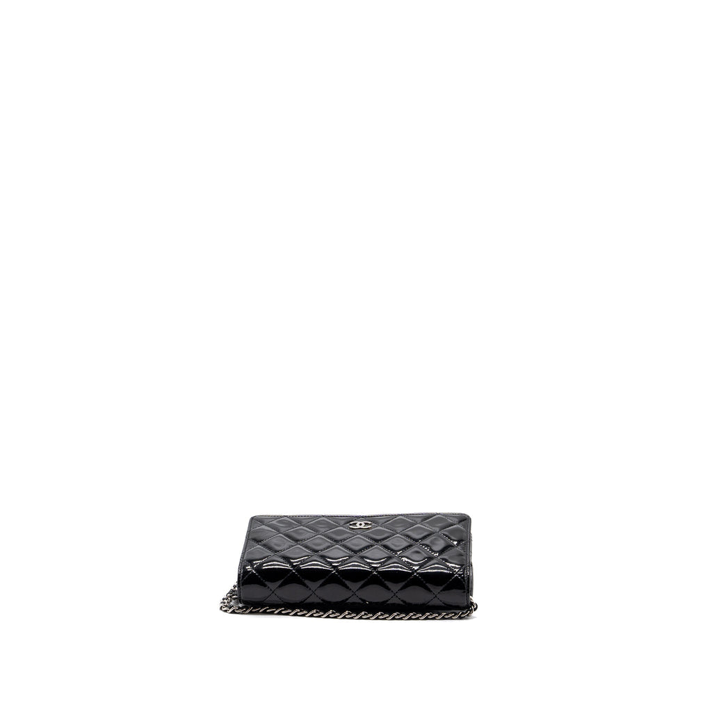 Chanel Classic Wallet On Chain Patent Black