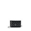 Chanel Classic Wallet On Chain Caviar Black  (microchip)