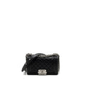 Chanel Small Boy Bag Calfskin Black  (microchip)