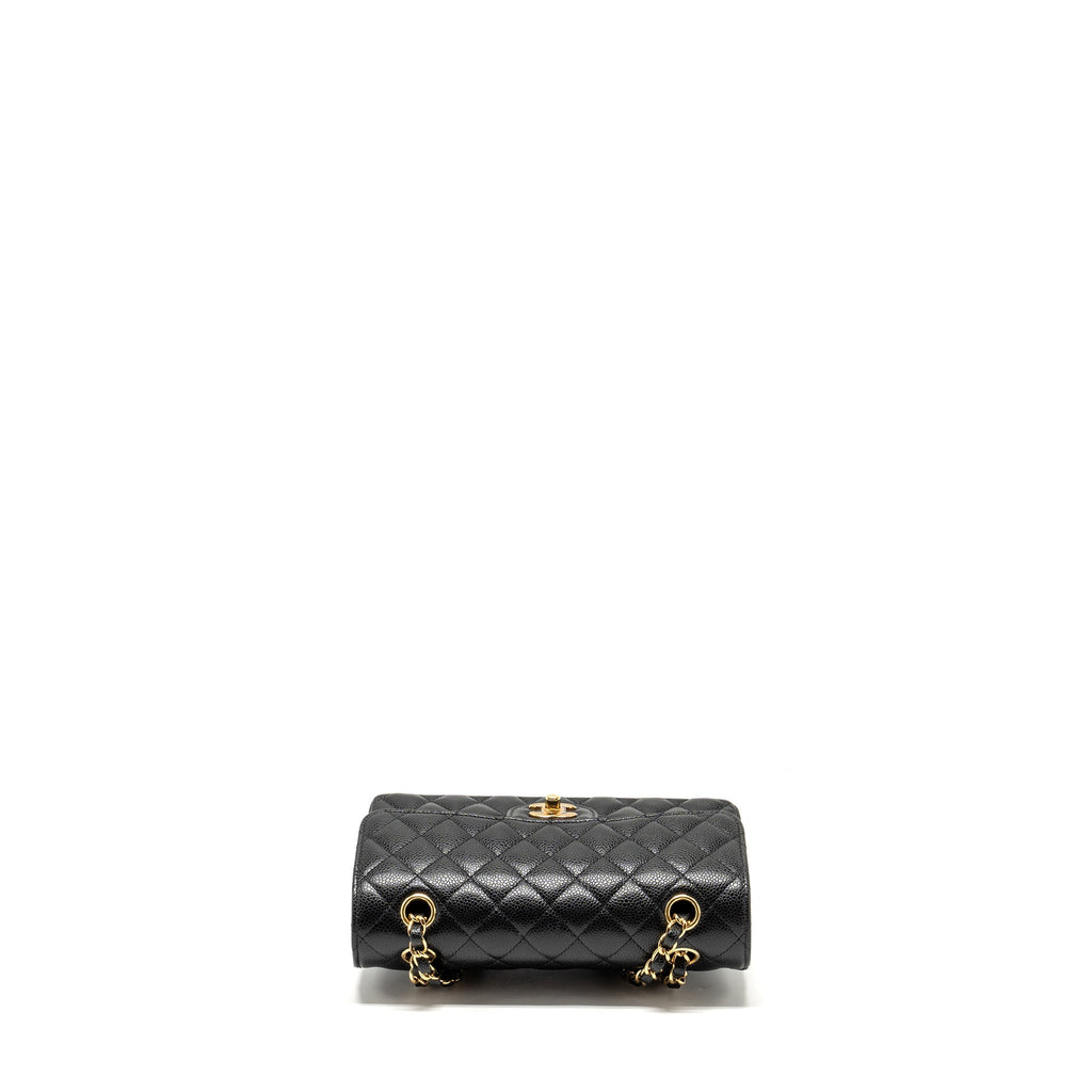 Chanel Small Classic Double Flap Bag Caviar Black