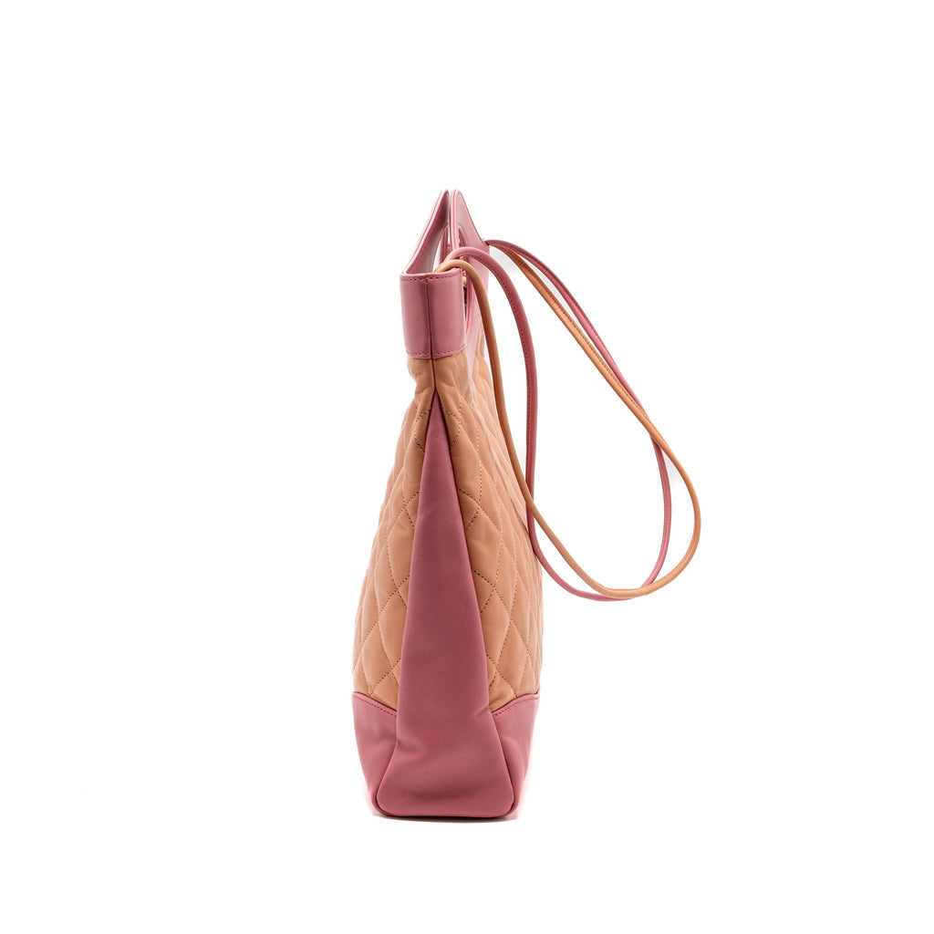 Chanel Large 31 Bag Calfskin Pink L