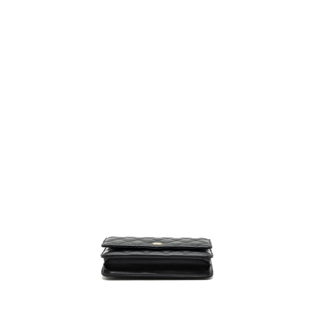 Chanel Classic Wallet On Chain Lambskin Black