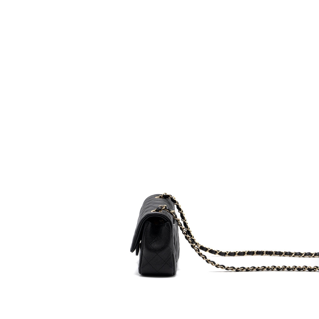 Chanel Classic Mini Rectangular Flap Bag Caviar Black